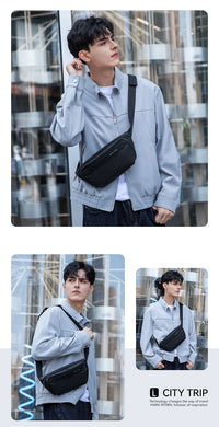 Mark Rydin Ease Pack Sling Leather Crossbody Bag