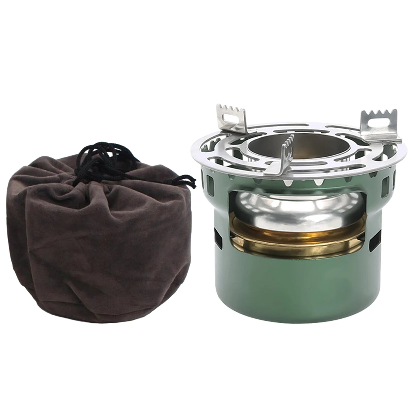 MagiDeal Ultralight Alcohol Stove Portable Camping Burner