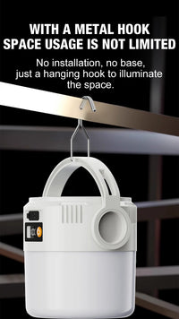 Portable camping light, LED camping light, outdoor tent light, rechargeable flashlight, LED tent light, portable durable camping