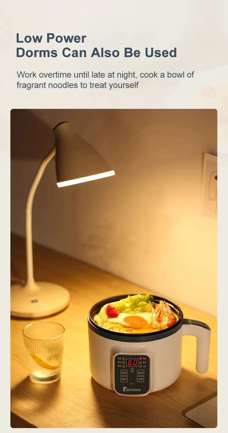 Rice cooker multi-function pot multi-function pot mini hot pot pot soup household appliances kitchen pot suitable for 1-3 people