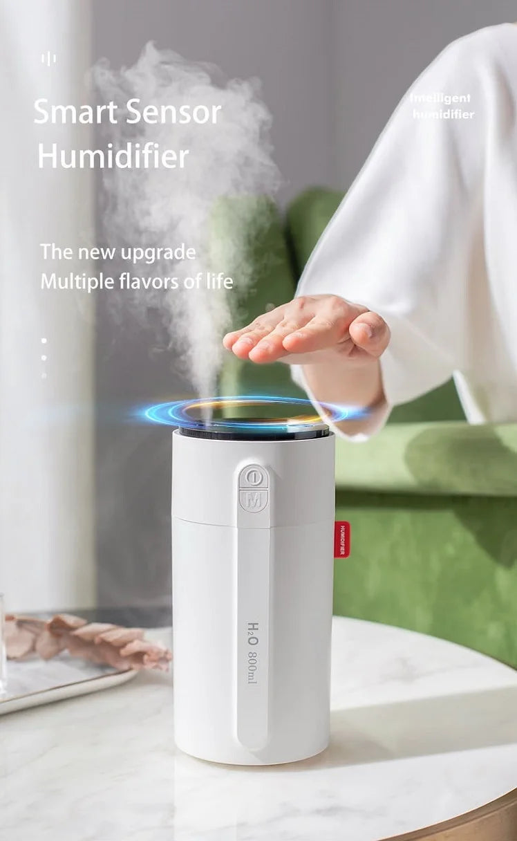 800ML Smart Induction Air Humidifier USB
