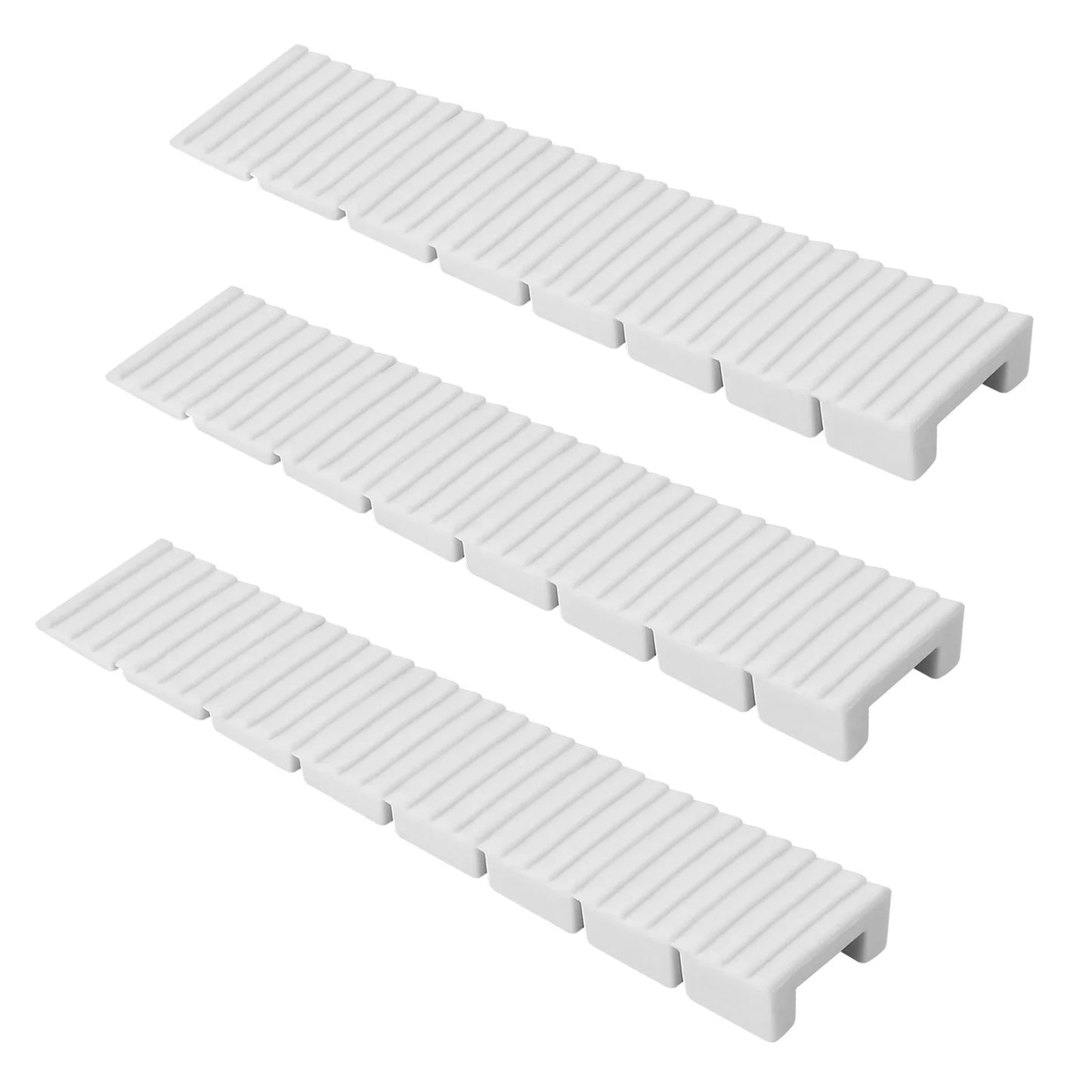 20pcs Adjustable Furniture Table Levelers Plastic Leveling Shims Furniture Height Adjustment Wedges