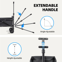 Heavy Duty Foldable Camping & Utility Cart