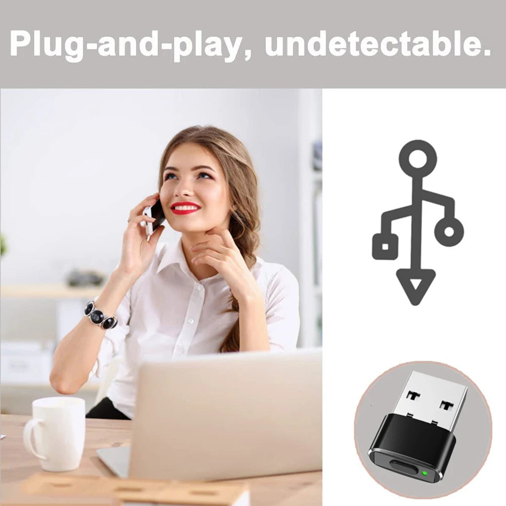 Mini USB Mouse Jiggler – Undetectable Mouse Mover Device