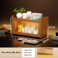 Multifunctional Kitchen Countertop Seasoning Rack Shelf