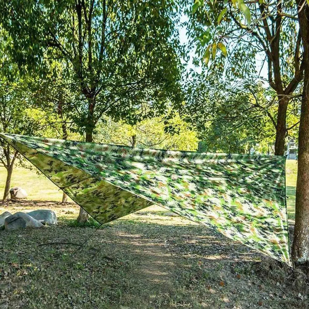 2 Person Camping Hammock with Mosquito Net Outdoor Garden Furniture Bed Strong Parachute Fabric Portable Hanging Sleep Swing