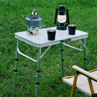 Aluminum Camping Table 3 Height Adjustable Portable