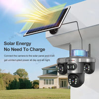LS VISION V380 Pro 4G Solar PTZ Security Camera 15MP