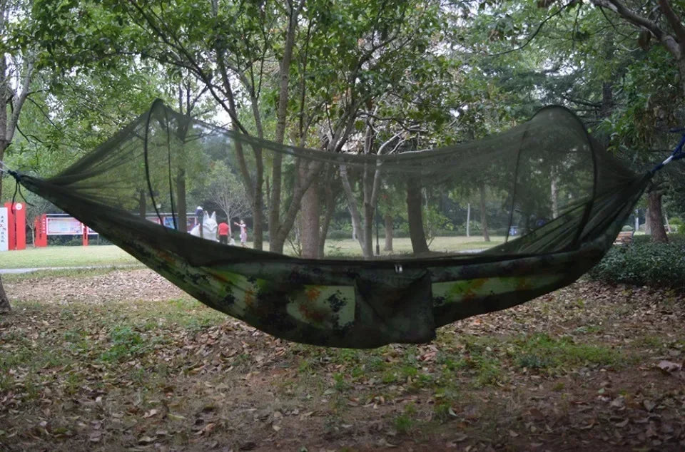 2-Person Camping Hammock with Mosquito Net – Portable Tent