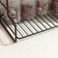 Waterproof Double-Layer Kitchen Organizer Shelf – Large Capacity