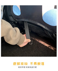 Leather Car Seat Back Protector Waterproof Kick Pad