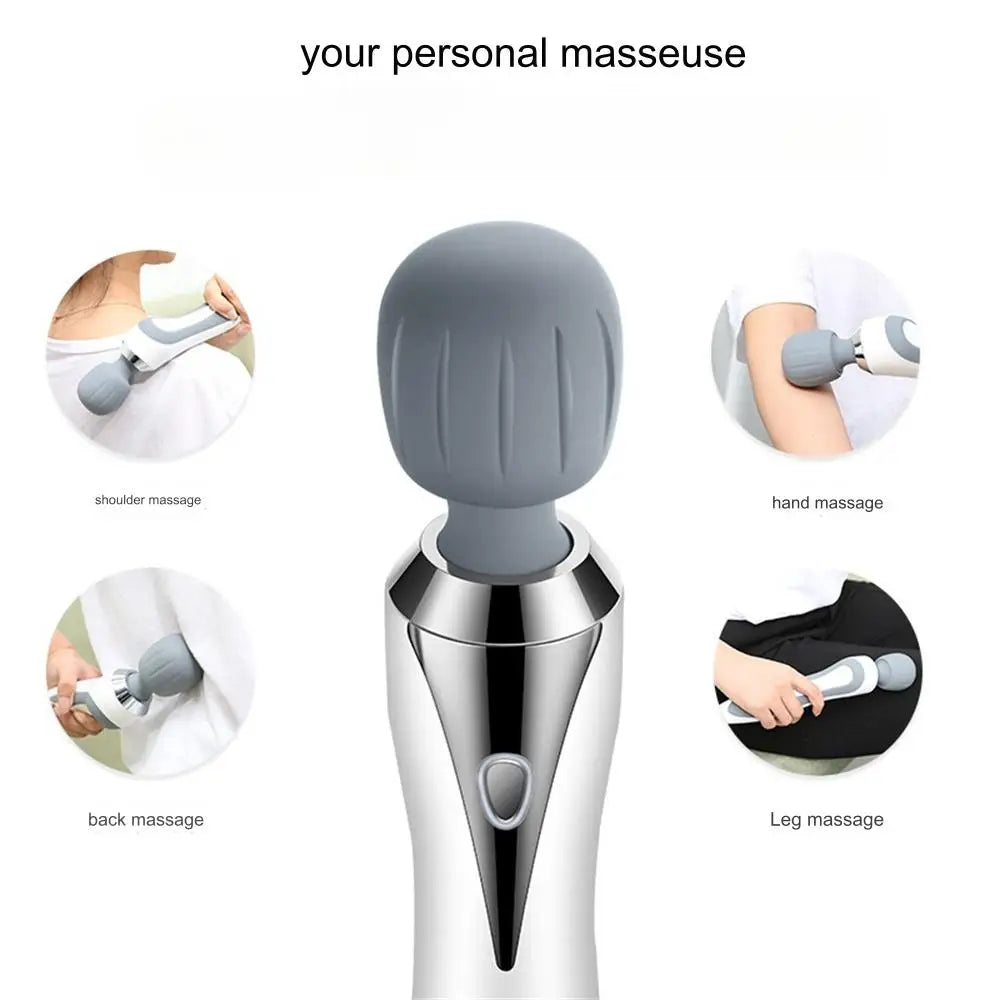 Small Electric Handheld Massage Stick Muscle Relaxation Fatigue Relief Kneading Vibration Massager