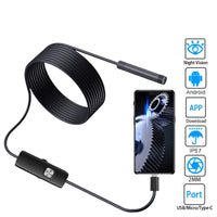 Waterproof Mini Endoscope Camera – 2M Flexible Industrial Scope