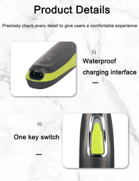 MLG Electric Shaver – USB Rechargeable Full Body Trimmer