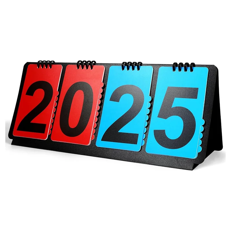 RTSHE-For Basketball/Baseball Volleyball/Soccer Compatible Portable Multi-Sport Scoreboard,4-Digit Counter Score Keeper