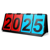 RTSHE-For Basketball/Baseball Volleyball/Soccer Compatible Portable Multi-Sport Scoreboard,4-Digit Counter Score Keeper