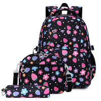 Schoolbags for Primary School Girls, Fashionable Backpacks, Large Capacity Junior High School Students, Versatile Backpacks
