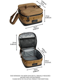 Camping Insulated Bowl & Cup Storage Bag – Outdoor Carry