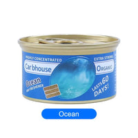 Car Air Freshener Coffee Scent Wood Block Perfume