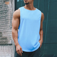 Men’s Gym Sleeveless Tank Top Basketball Vest