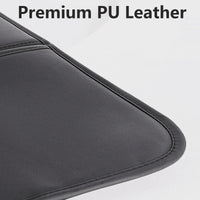 PU Leather Car Rear Seat Kick Pad Backrest Protection