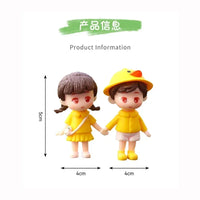 Cute Car Ornament Couple Desktop Decoration Gift