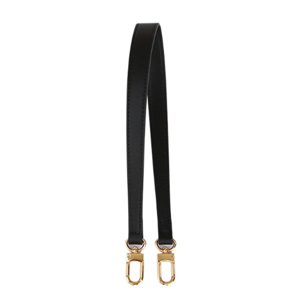 56cm Leather Bag Strap with Golden Buckle – Replacement Belt