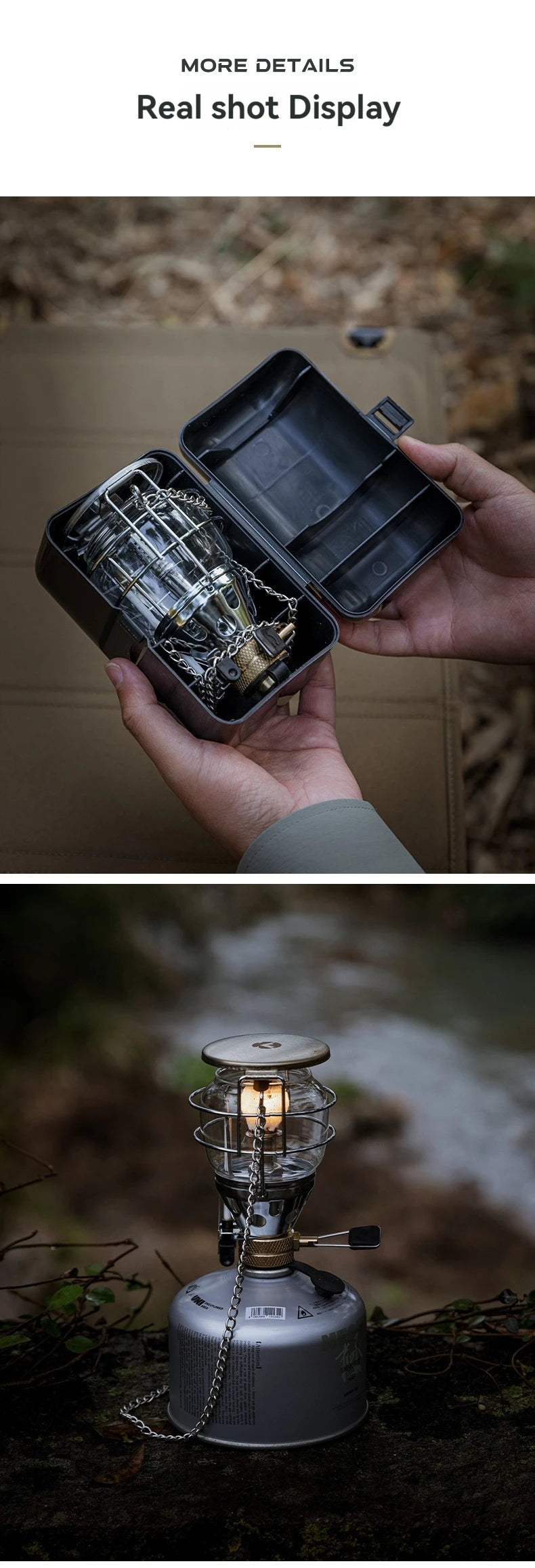 CAMPINGMOON T-4 Portable Lantern Outdoor Camping Light