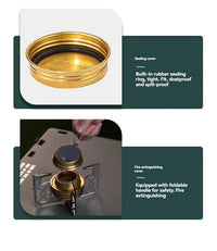 CAMPINGMOON Alcohol Stove Portable Outdoor Picnic Stove