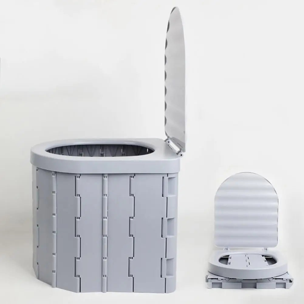 Portable Folding Camping Toilet – Wide Seat & High Load
