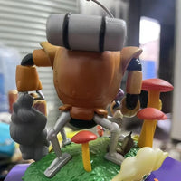 Dragon Ball Shu Robot vs Son Goku PVC Action Figure