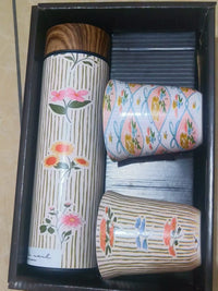 Camping Coffee Mugs Set Portable Metal Travel Cups