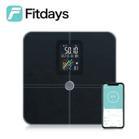 Fitdays Smart Body Fat Scale – 8-Electrode Fitness Analyzer