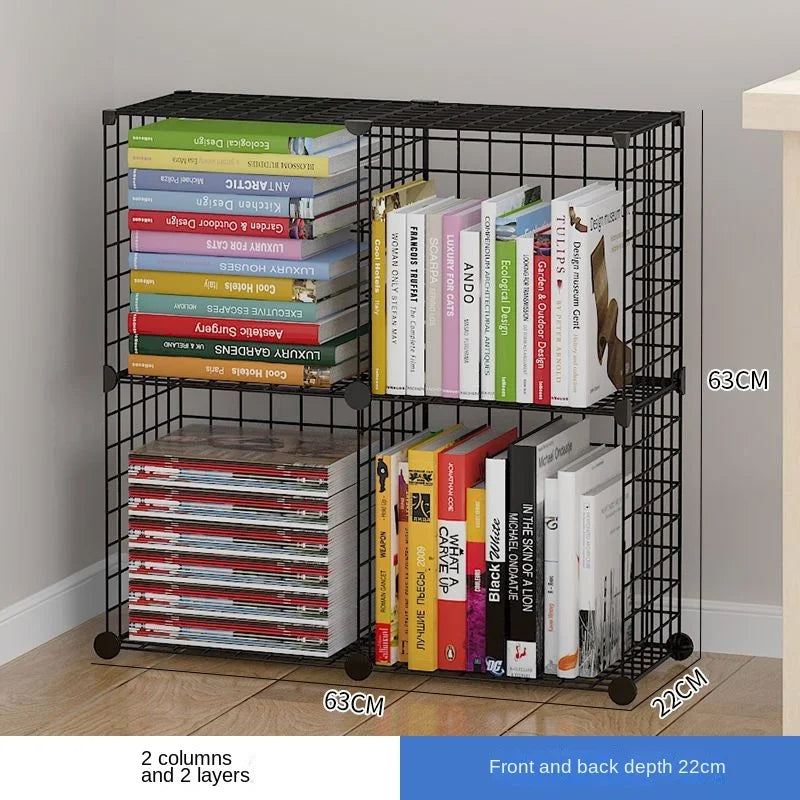 Floating Bookshelf Bookcase for Home & Office Storage