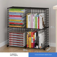 Floating Bookshelf Bookcase for Home & Office Storage