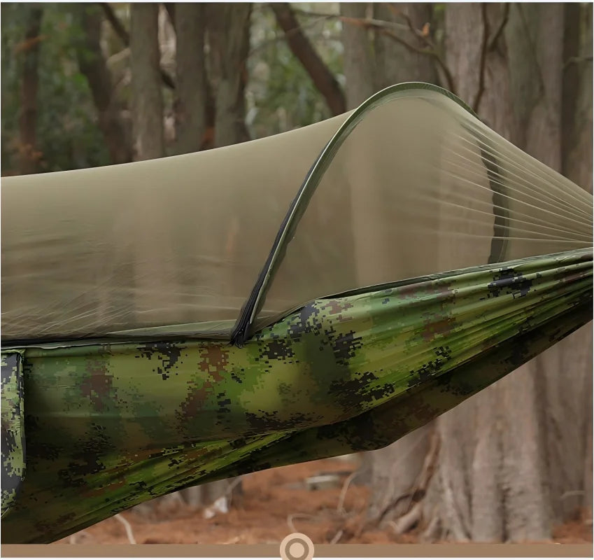 Camping Hammock with Mosquito Net Outdoor Garden Leisure