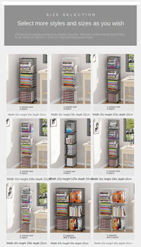 Floating Bookshelf Bookcase for Home & Office Storage