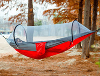 Two-Person Portable Camping Hammock with Straps & Belts