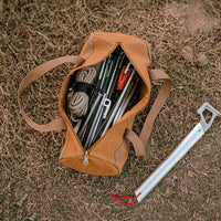 Camping Tools Storage Bag Large Capacity Canvas Tent Stake
