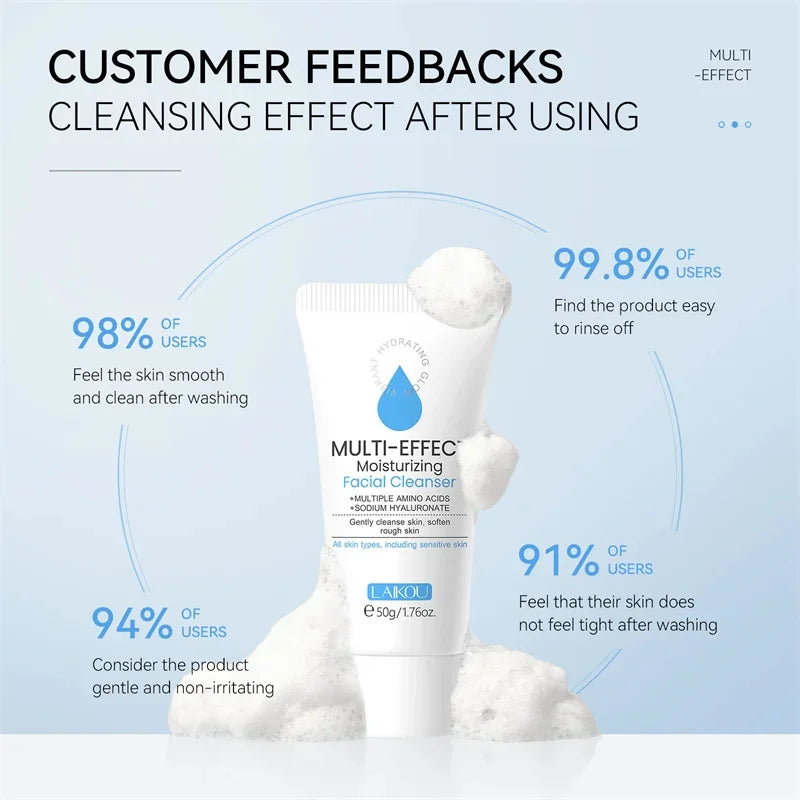 Deep Cleansing Facial Foam – Acne & Dark Spot Remover