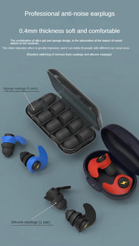Noise-Cancelling Silicone Earplugs – Sleep & Soundproof