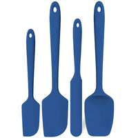 600°F Silicone Spatula Set Non-Slip Baking Tools (4pcs)