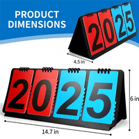 RTSHE-For Basketball/Baseball Volleyball/Soccer Compatible Portable Multi-Sport Scoreboard,4-Digit Counter Score Keeper