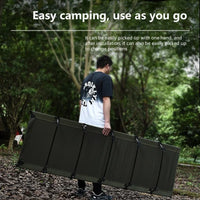 WANDERING TIME Camping bed, portable folding bed, camping travel backpack, hiking sleep bed, outdoor ultra-light small tent bed