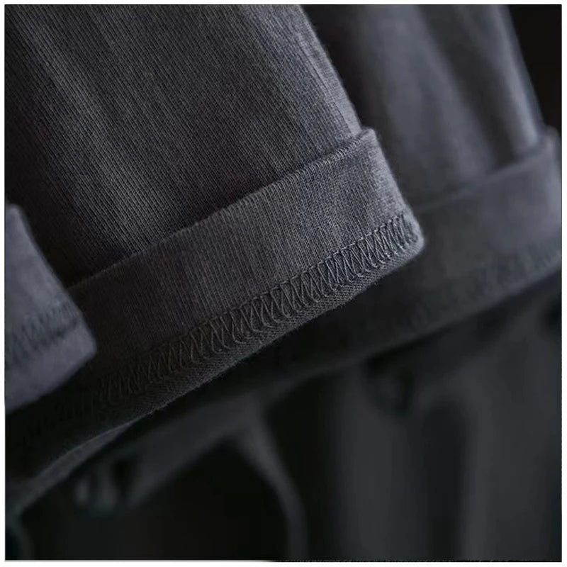 Men’s Cotton Graphic T-Shirt – Casual O-Neck Streetwear