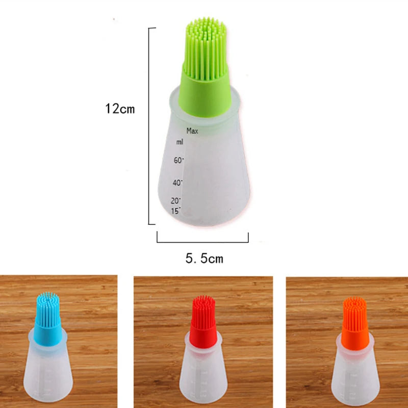 Silicone Oil Brush for Baking & Cooking – Heat Resistant
