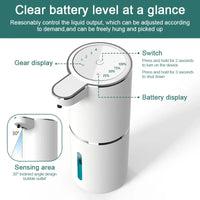 Xiaomi 380ml Automatic Soap Dispenser Foam USB Charging Touchless Smart Display Infrared Sensor Soap Dispensers Hand Washer