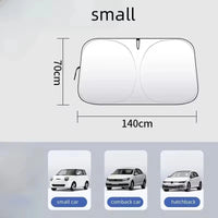 Car Windshield Sunshade Heat Insulation Front Panel