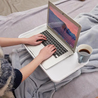 Portable Folding Laptop Bed Table with Cup Holder
