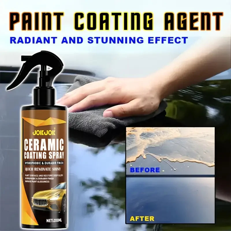 200ml Car Ceramic Coating Spray – Hydrophobic Protection